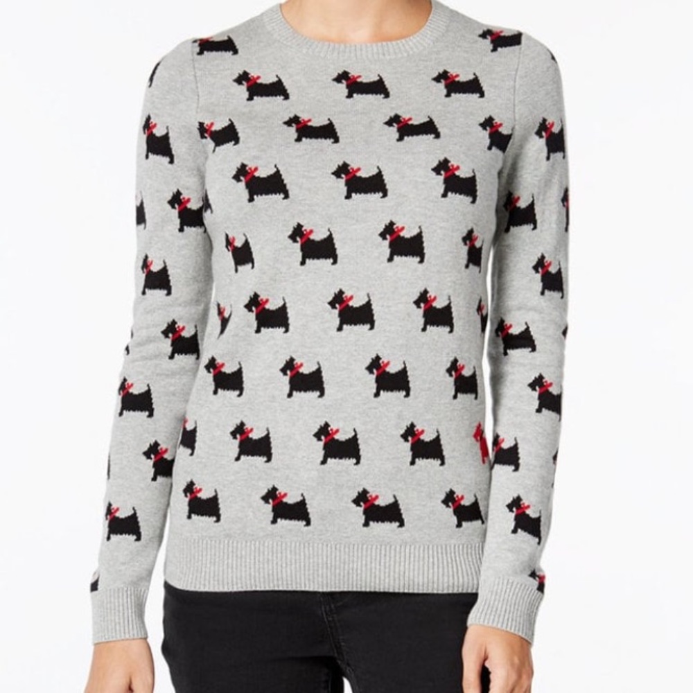 Scottie Dog Sweater